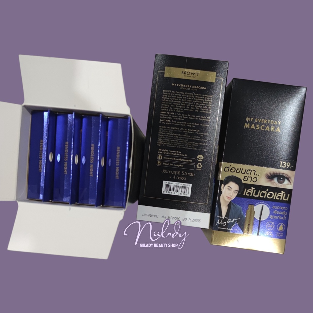 Chuốt mi Browit By Nongchat My Everyday Mascara 5.5g