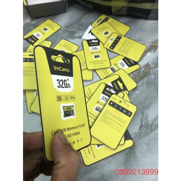 Thẻ Nhớ Chuẩn 32G VNCams Chuyên Dụng Cho Cammera Hành Trình_ Phụ KIện Xe A - Z