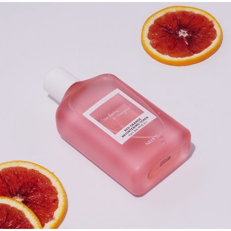 Nước hoa hồng Toner chiết xuất từ quả cam đỏ hỗ trợ làm trắng sáng da NeerG Red Organe 250ml (Mua 2 Tặng 1)