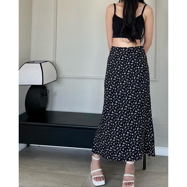 HINWORKSHOP | Chân váy đuôi cá Floral Long Skirt