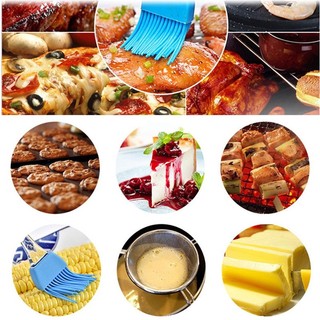 Set 3 Cọ Silicone Phết Dầu Cho Đồ Nướng BBQ