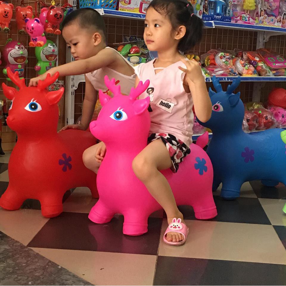 ĐỒ CHƠI CHO BÉ - THÚ NHÚN CHO BÉ - BƠM HƠI AN TOÀN BẢO HÀNH 12 THÁNG