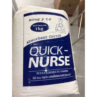 Bông gòn y tế quick nurse 500g - 1kg