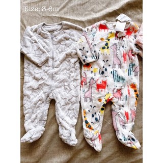 sleepsuit lông san hô