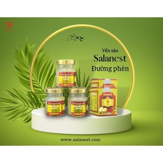Set 03 Hủ - Nước Yến Sào Salanest chưng đường phèn 20% yến tươi