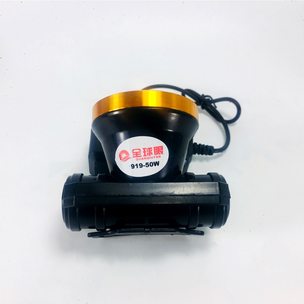 Đèn pin đội đầu siêu sáng kín nước 50W