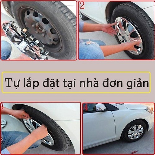 Ốp  mâm lazang thể thao kia morning - 01 chiếc