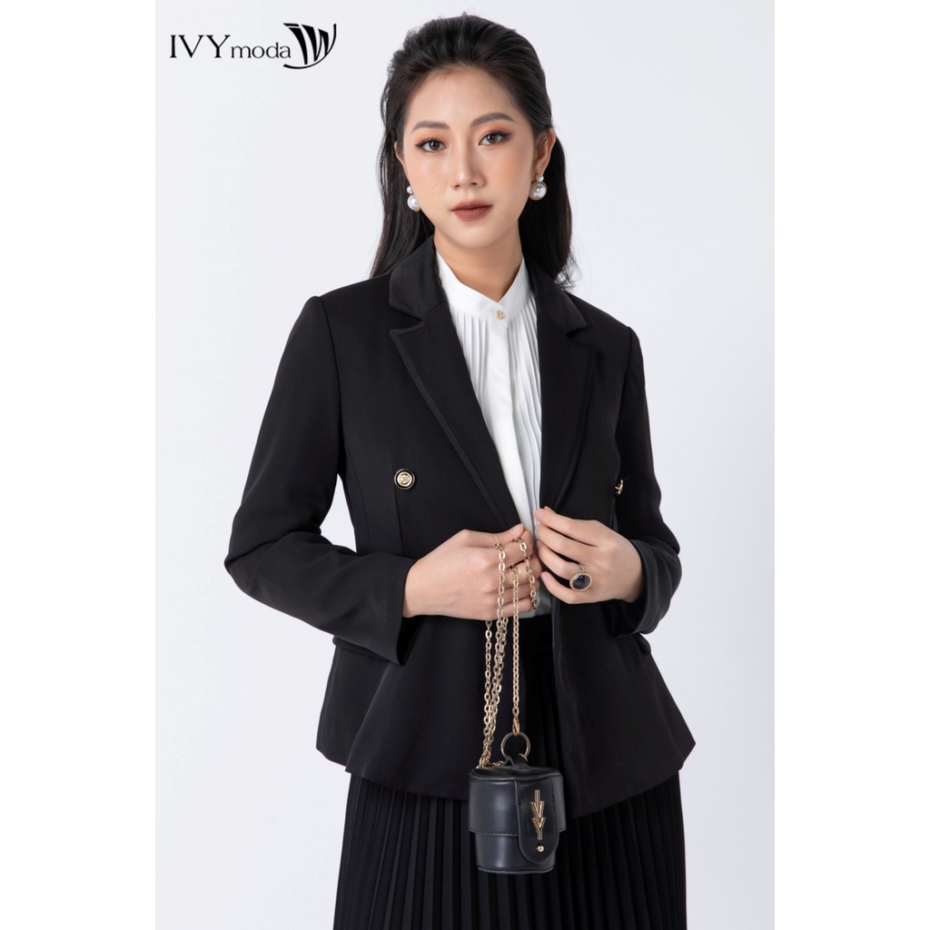 Áo vest nữ dáng thắt eo IVY moda MS 67M6812