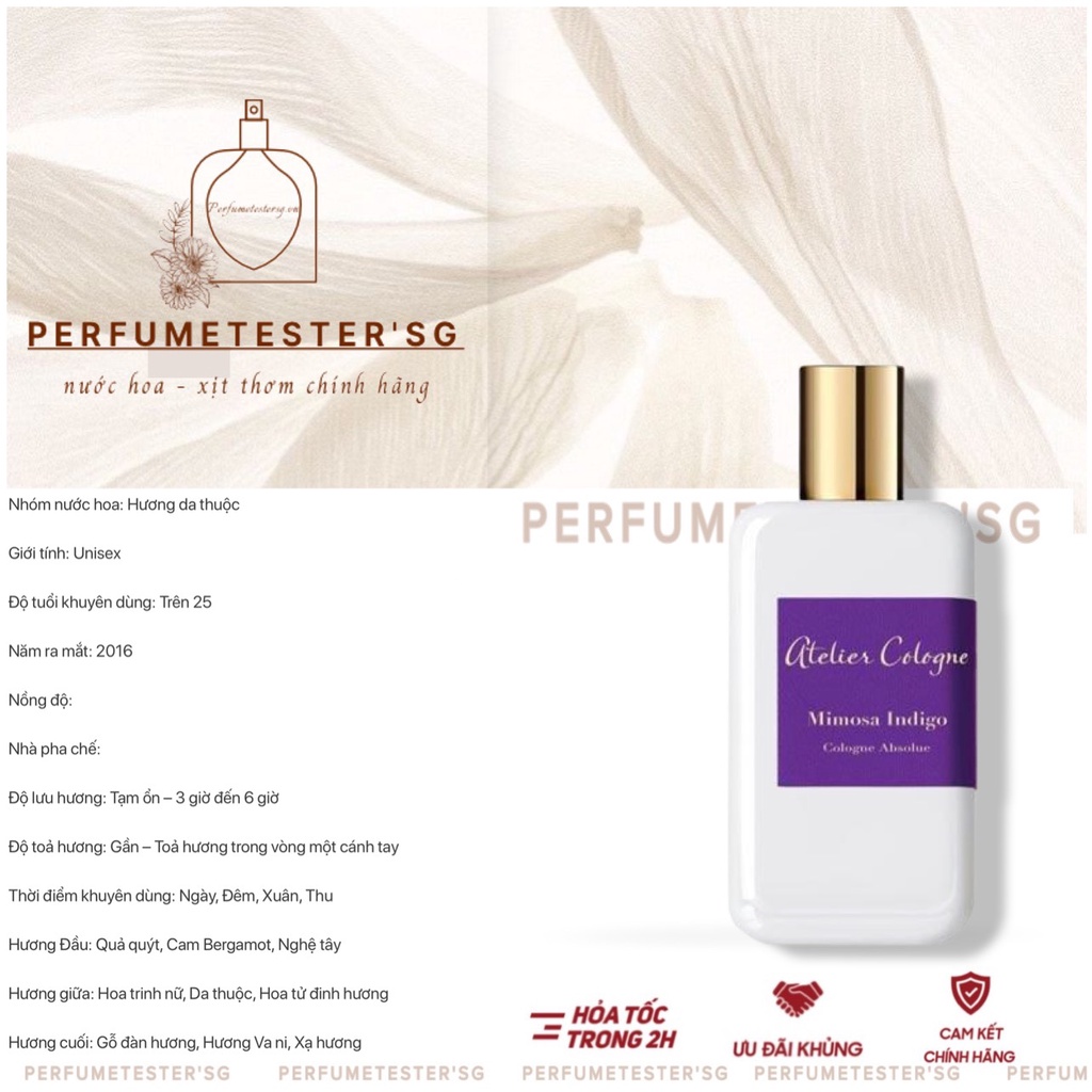Nước hoa Atelier Cologne Mimosa Indigo -𝒑𝒆𝒓𝒇𝒖𝒎𝒆𝒕𝒆𝒔𝒕𝒆𝒓
