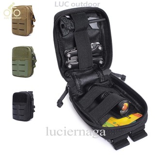 LUC Outdoor Molle Pouch Belt Waist Pack Bag Small Pocket Waist Pack Running Pouch Travel Camping Pocket Bags