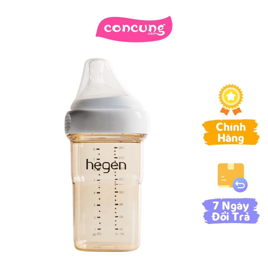 Bình sữa cao cấp PPSU Hegen 240m 