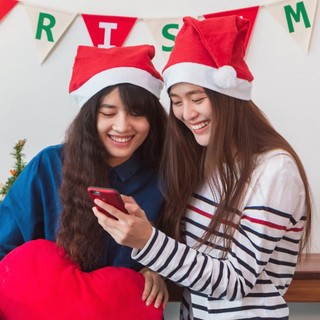 Mũ Noel Vải Mỏng