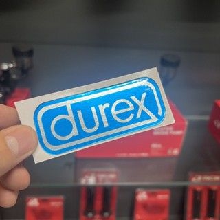 Tem durex xanh dương crome