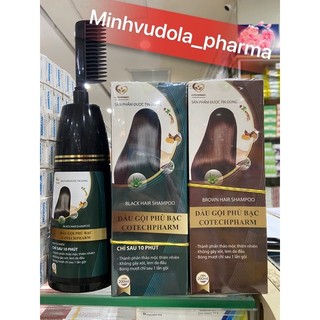 Dầu gội phủ bạc cotechpharm 200ml - giúp làm đen tóc tự nhiên