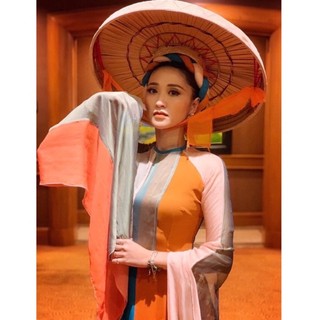 Set tứ thân biểu diễn chất tơ mềm kèm mấn