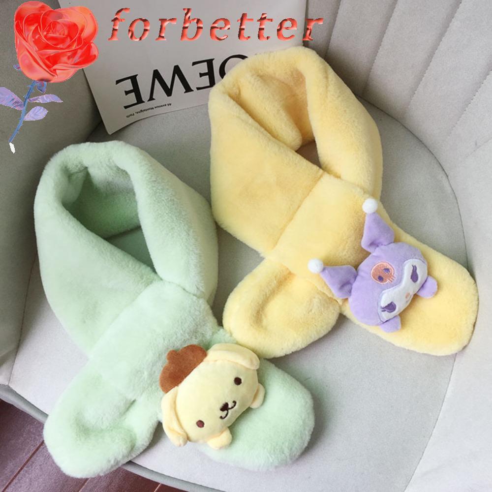 Khăn Choàng Cổ Giữ Ấm Họa Tiết Hoạt Hình Melody Dễ Thương Cho Bé