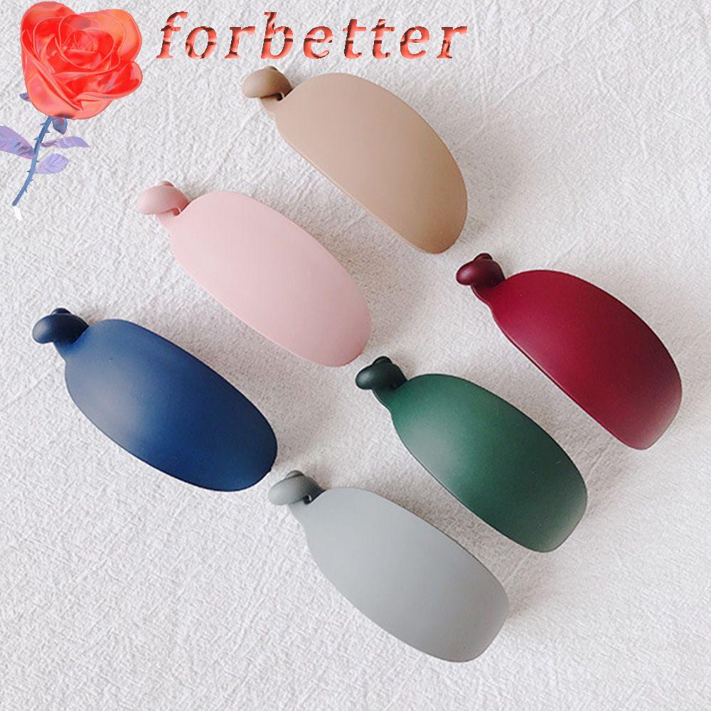 Kẹp tóc nhựa thiết kế đơn giản thời trang cho nữ