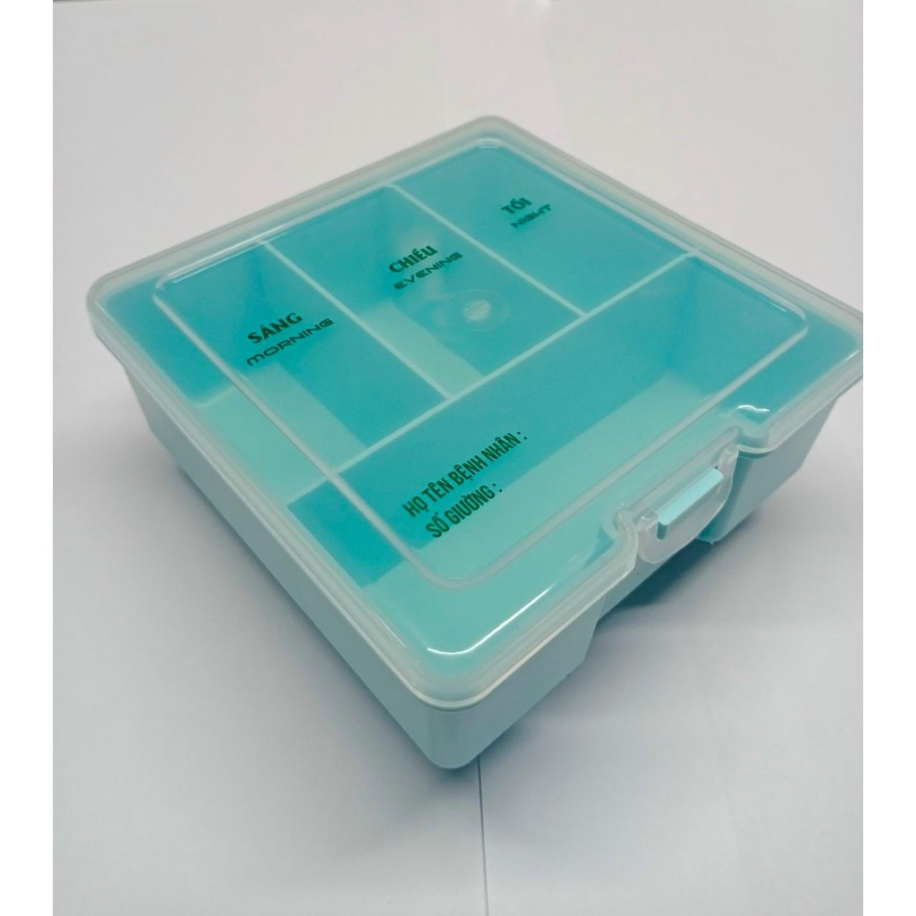 Hộp chia thuốc 4 ngăn