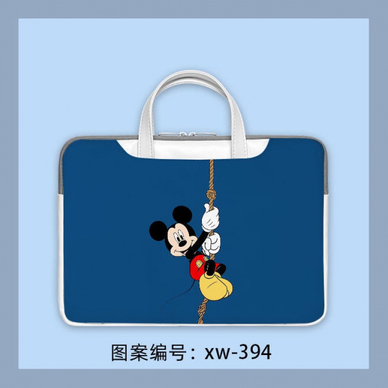 Túi Đựng Laptop 14-inch 15.6-inch 17-inch Chống Rơi Họa Tiết Chuột Mickey Dễ Thương