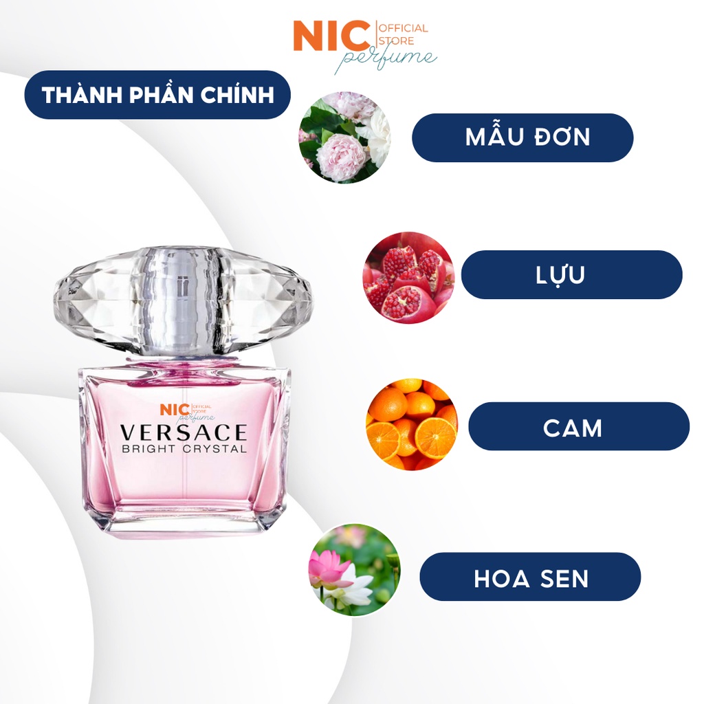 10ml Versace Bright Crystal | Nước hoa nữ