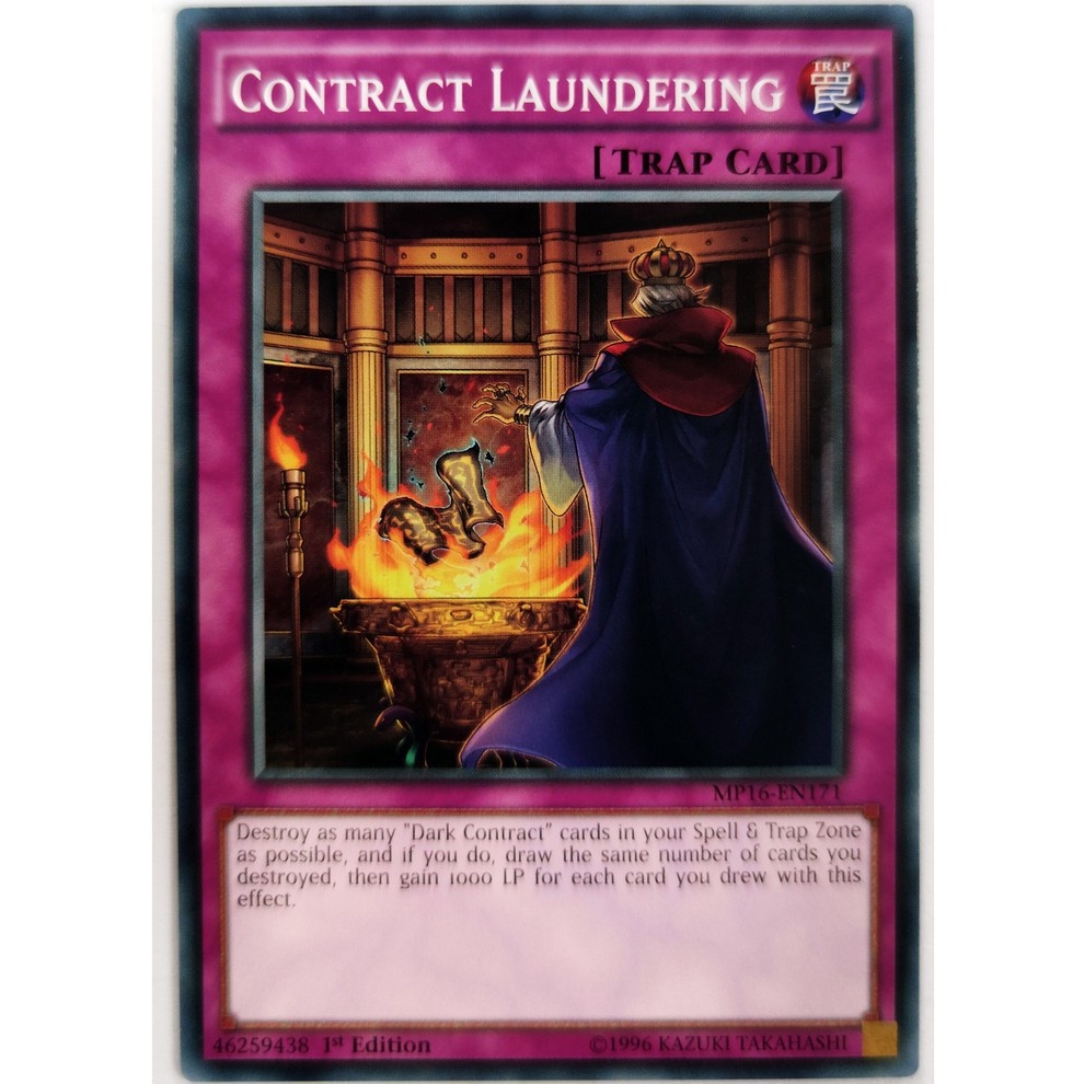 [Thẻ Yugioh] Contract Laundering |EN| Common