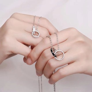 Vòng cổ Mặt Nhẫn Đôi Cho Cặp Đôi