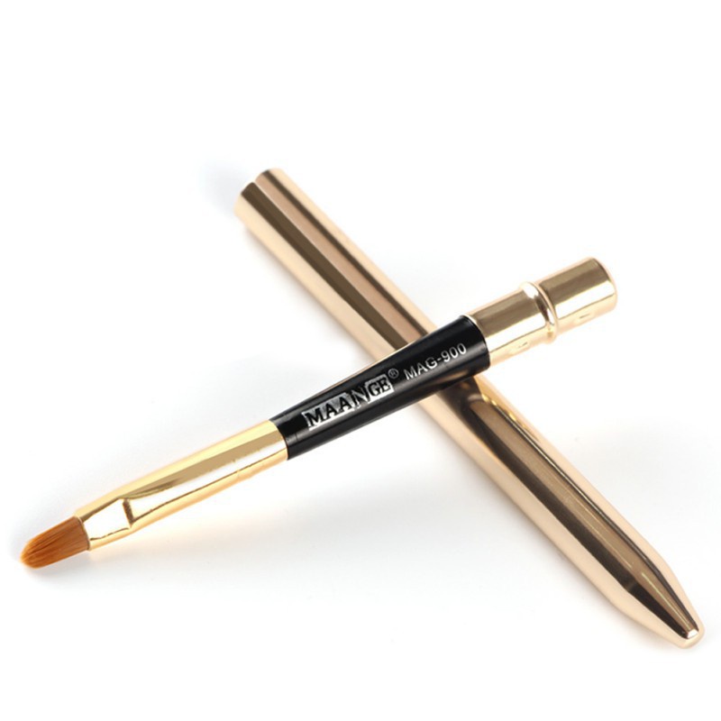 Cọ Trang Điểm Môi MAANGE Kèm Nắp Đậy Tiện Dụng