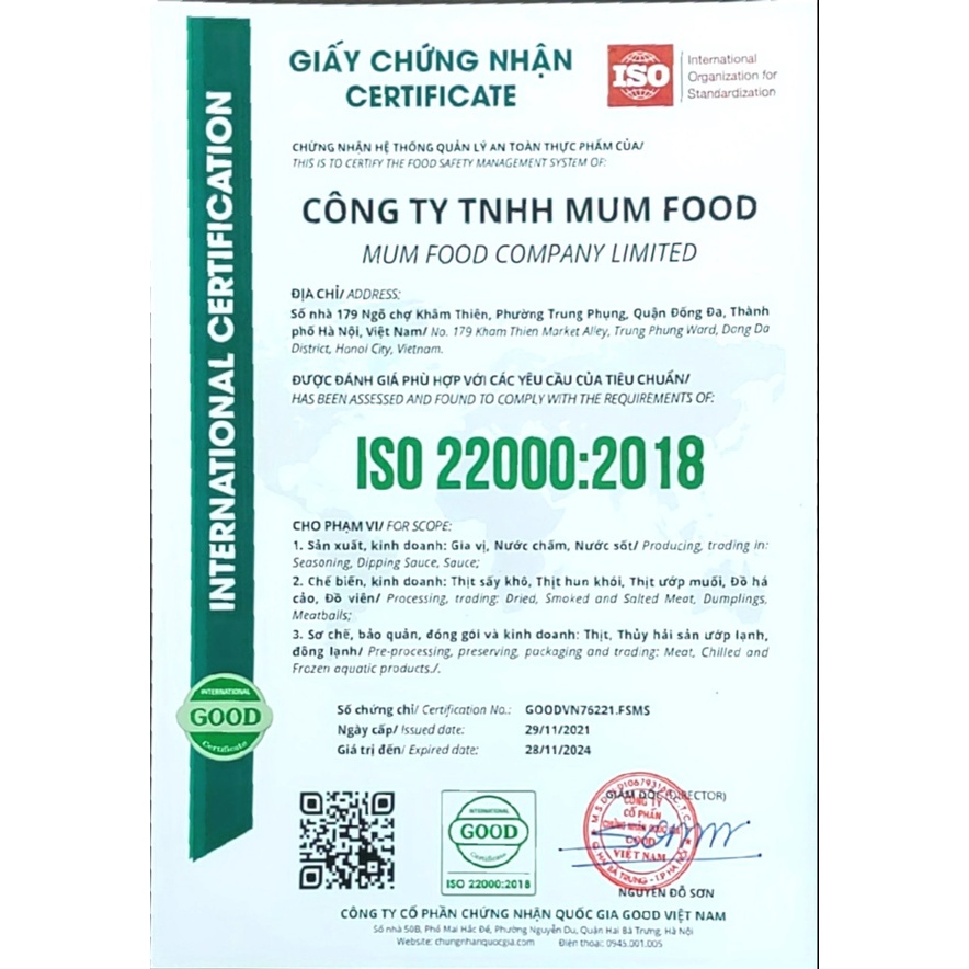 Sụn Non Heo Nhập Khẩu, Sườn Sụn Heo Thái Lát Đóng Khay 500gr Mum Food