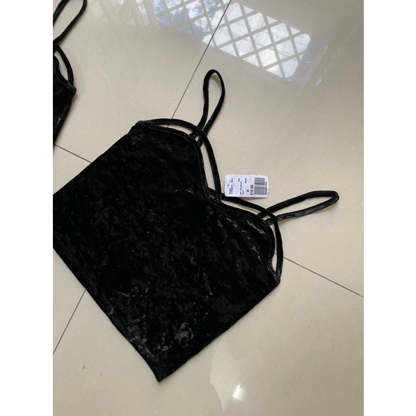 Áo 2 dây nhung vnxk