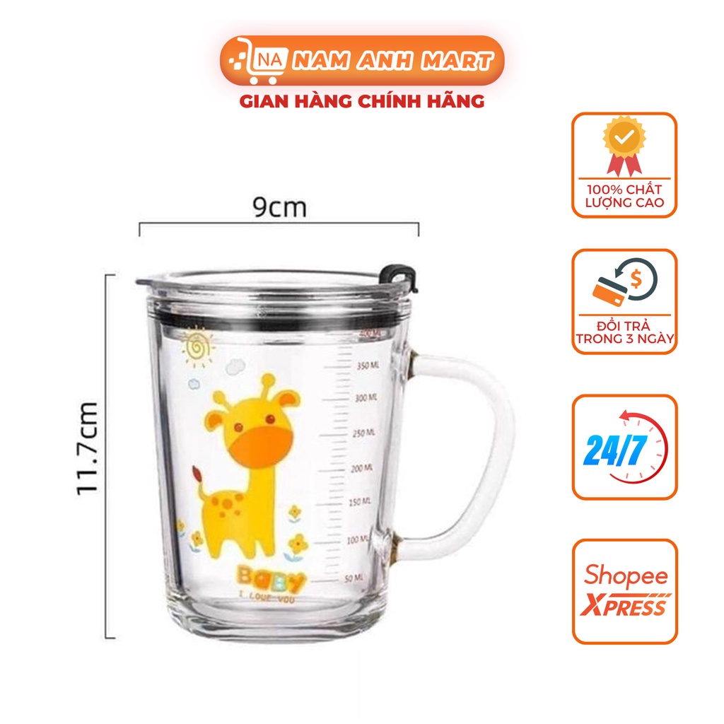 CỐC THUỶ TINH CHIA VẠCH