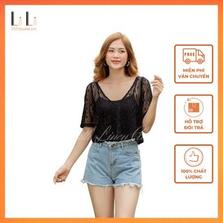 Áo Lưới Croptop Thiết Kế Năng Động Trẻ Trung