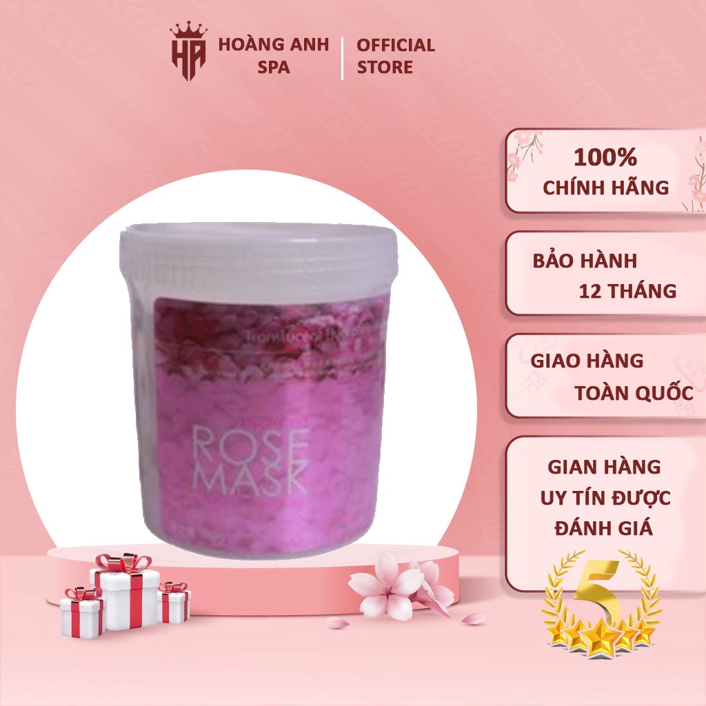 Mặt Nạ Hoa Hồng Cánh Hộp Collagen Cao Cấp Hàng Chính Hãng
