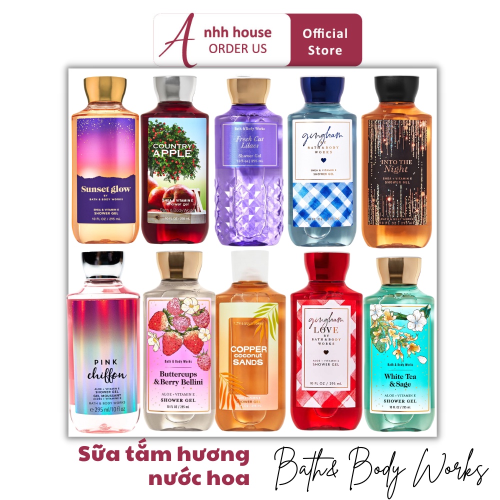 Sữa tắm thơm Bath & Body Works –