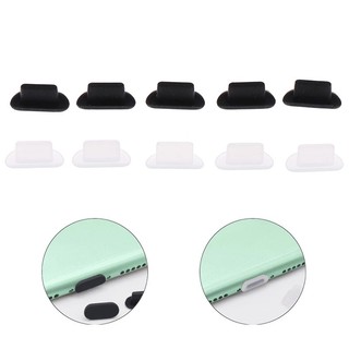 Bộ 5 Nút Bịt Cổng Sạc Chống Bụi Bằng Silicon Cho IPhone