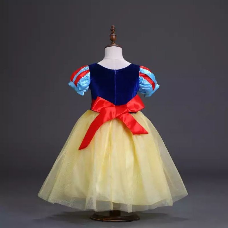 DISNEY Đầm Hóa Trang Công Chúa Bạch Tuyết Cho Bé Gái