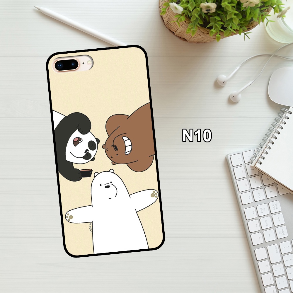 Ốp Lưng Điện Thoại Iphone 5/6/6s/6 Plus - Iphone 7/8/7 Plus/8 Plus In Hình Gấu, Chó Cute - CASE88