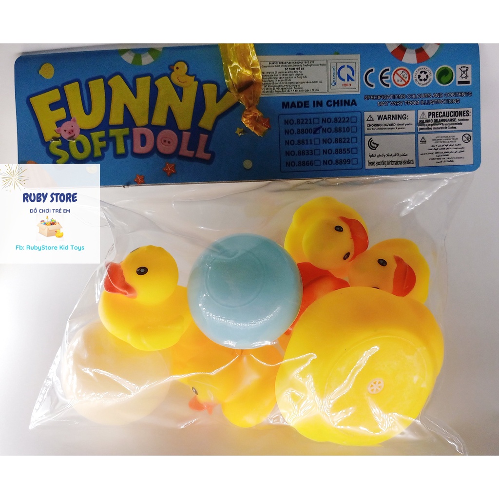 COMBO VỊT CHÍT THẢ BỒN TẮM CHO BÉ