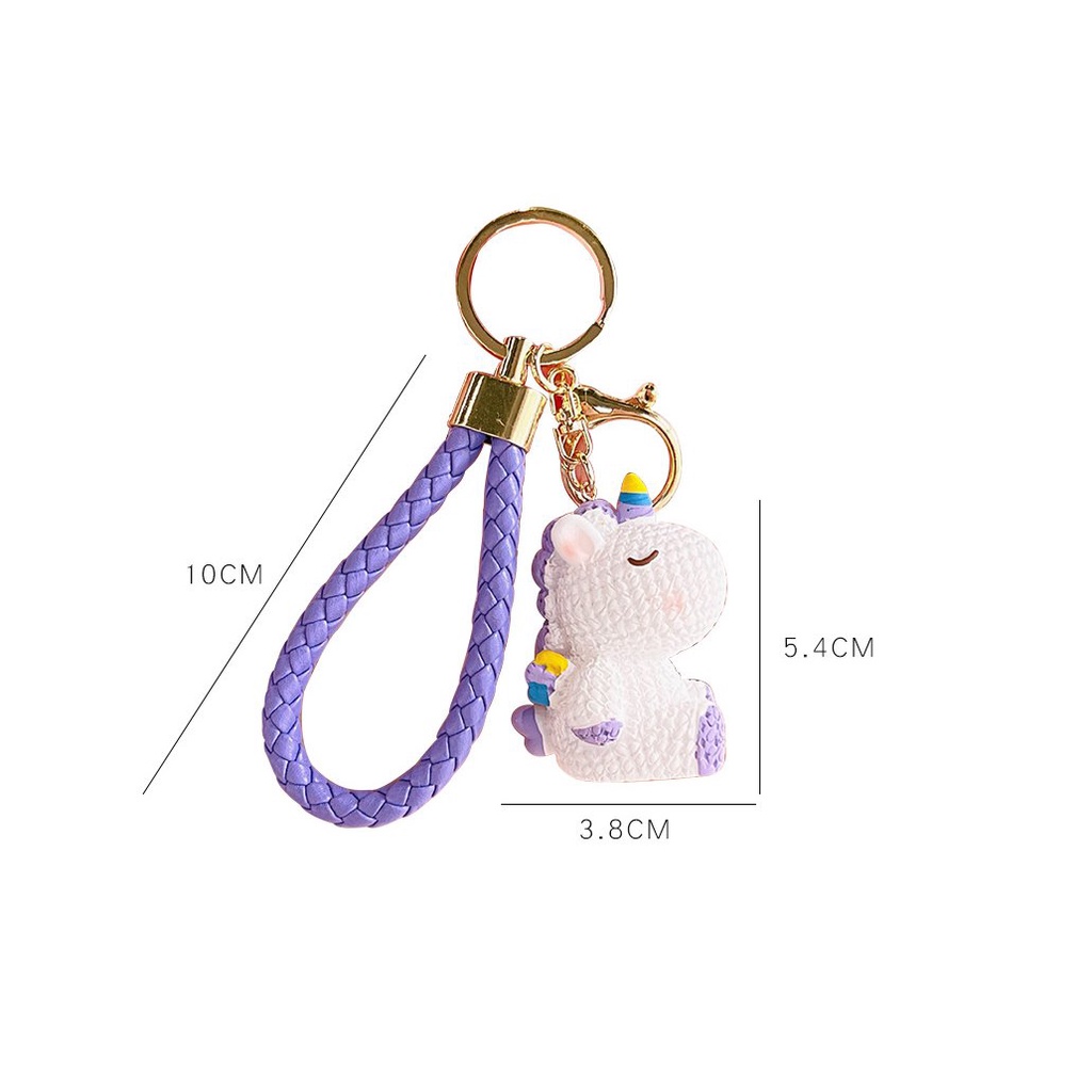 Móc Khóa Hình Kỳ Lân Nhỏ Dễ Thương Dành Cho Nữ