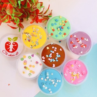 Combo 7 hũ Slime basic size mini 50ml