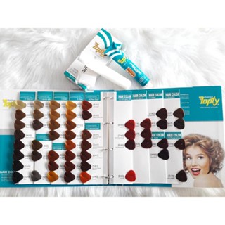 THUỐC NHUỘM TÓC PHỦ BẠC TOPTY CHÍNH HÃNG THÁI LAN KÈM OXY