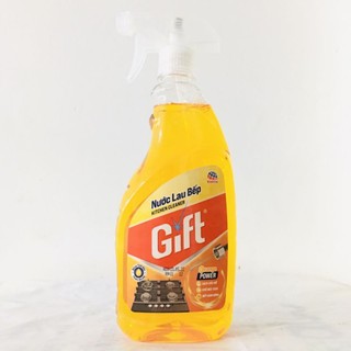 Nước lau bếp GIFT hương cam 540ml
