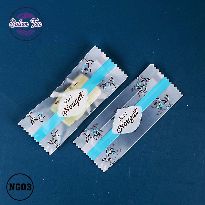 200 Túi đựng kẹo lạc, kẹo nougat size 4x9.5cm ( họa tiết đẹp )