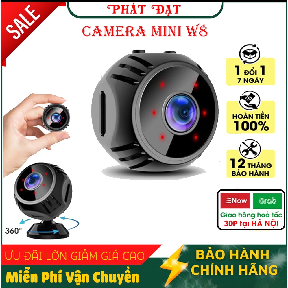 camera không dây W8, A9 Plus kết nối wifi xem từ xa trên điện thoại, cammera hành trình, độ nét cao dể sử dụng