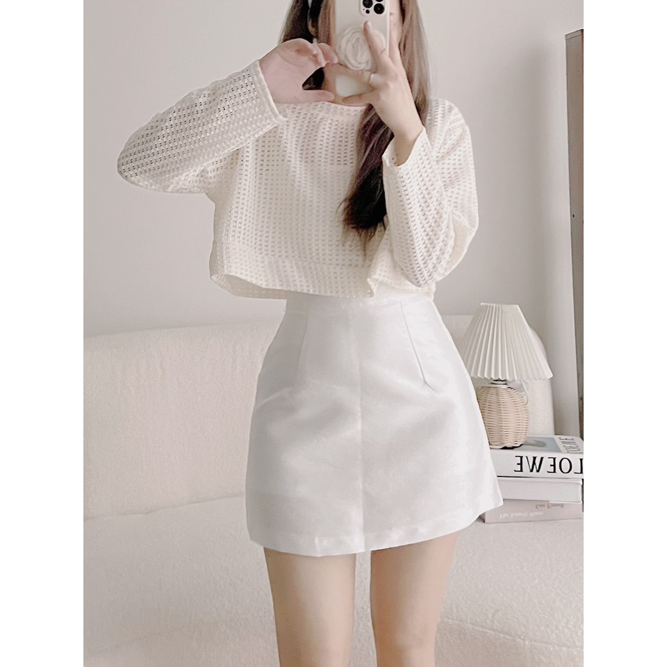 (NEW)CHÂN VÁY TACTA 2 TÚI TRƯỚC CÓ LÓT QUẦN TRONG &quot;TINGO&quot;