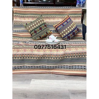 Thảm thổ cẩm vintage Loại đẹp 1,5m x 2m hàng sẵn