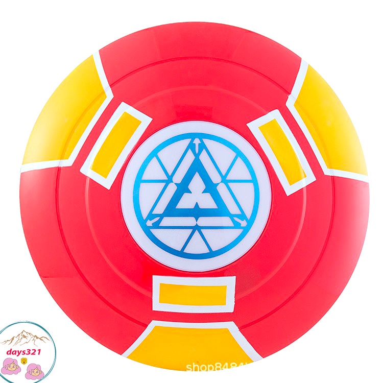 Khiên Phát Sáng Người Sắt IRONMAN Có Đèn Nhạc Đội Trưởng Mỹ Cho Bé Hóa Trang Halloween