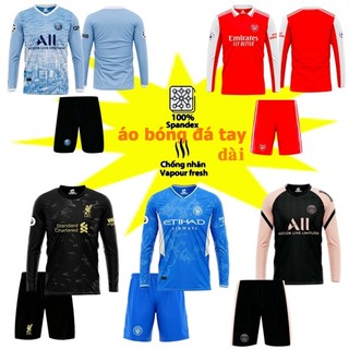Áo đá banh dài tay clb tự chọn