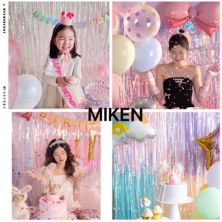 Rèm kim tuyến xà cừ trang trí sinh nhật , party...