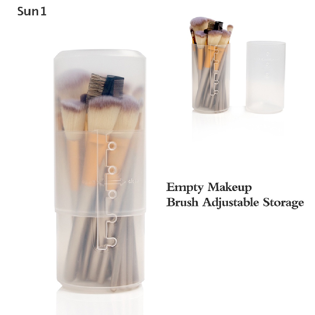 Giá Đỡ Cọ Trang Điểm Bằng Nhựa Tiện Dụng Khi Đi Du Lịch