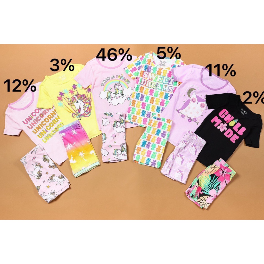 BỘ PLACE BÉ GÁI VNXK